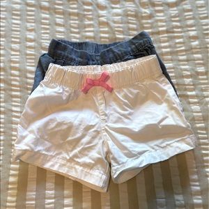 Two Pairs of Girls Shorts 2T